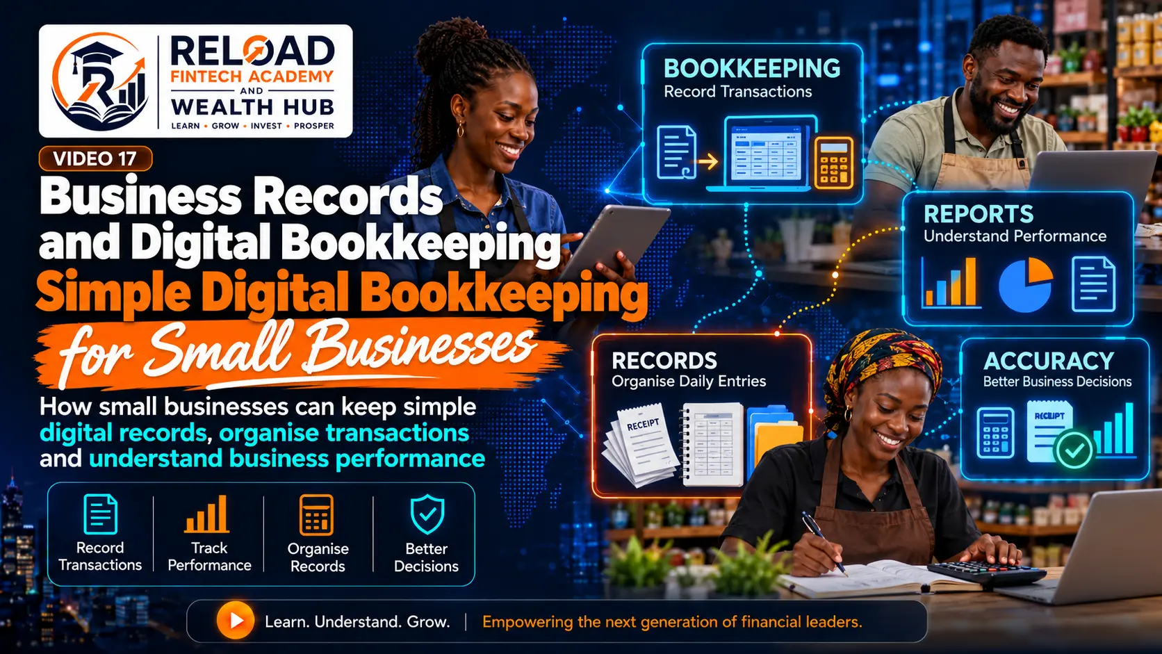 Business Records and Digital Bookkeeping for Small Businesses cover artwork