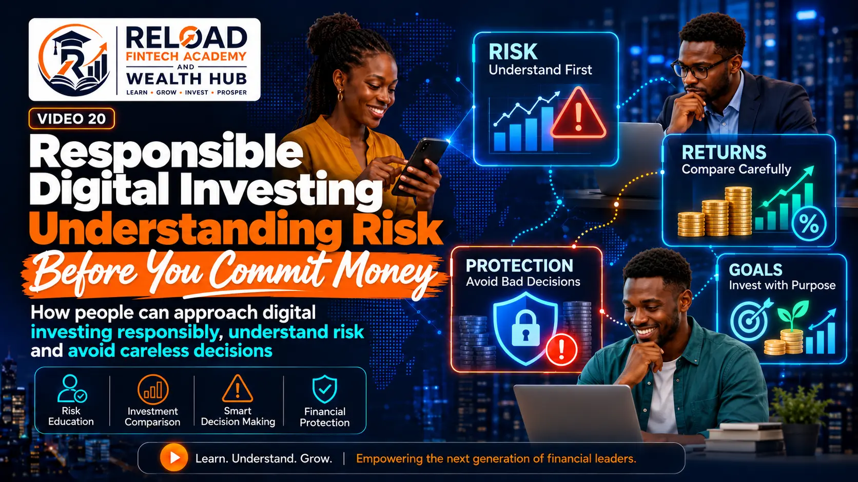 Responsible Digital Investing: Understanding Risk Before You Commit Money cover artwork
